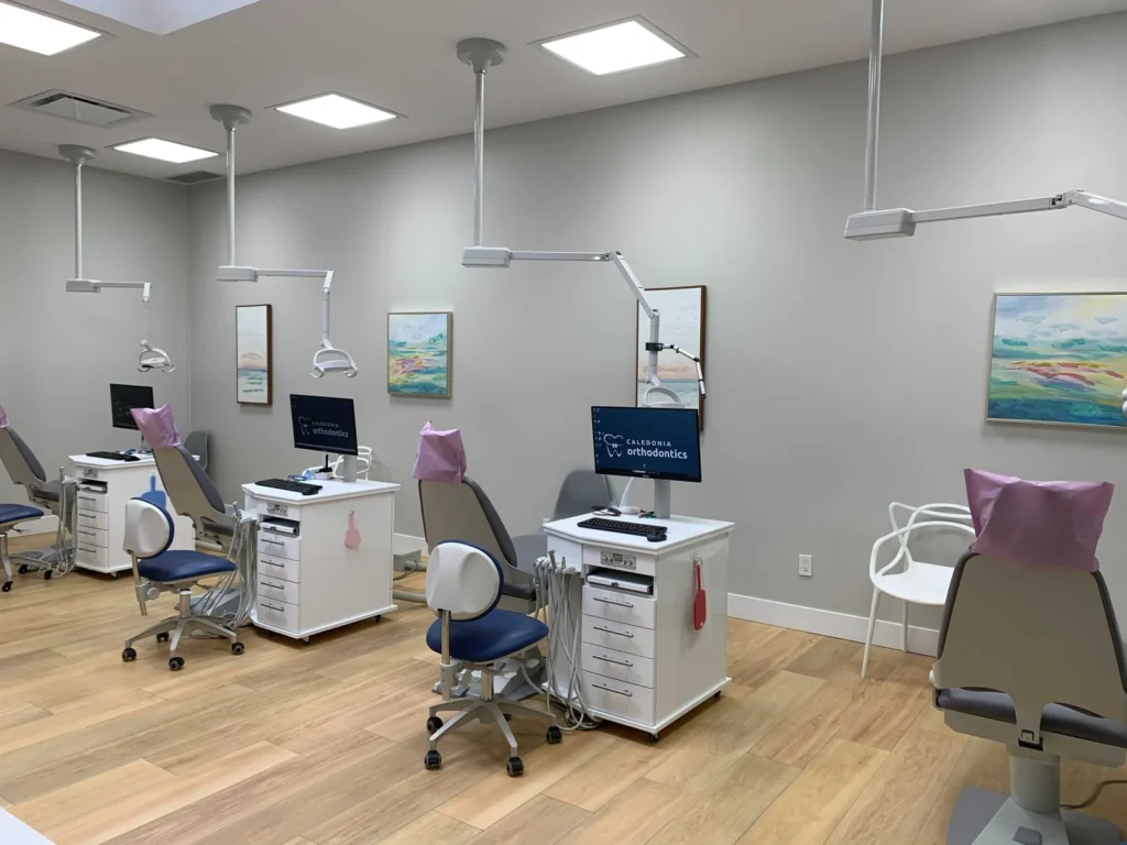 orthodontic treatment room chairs wall art caledonia on